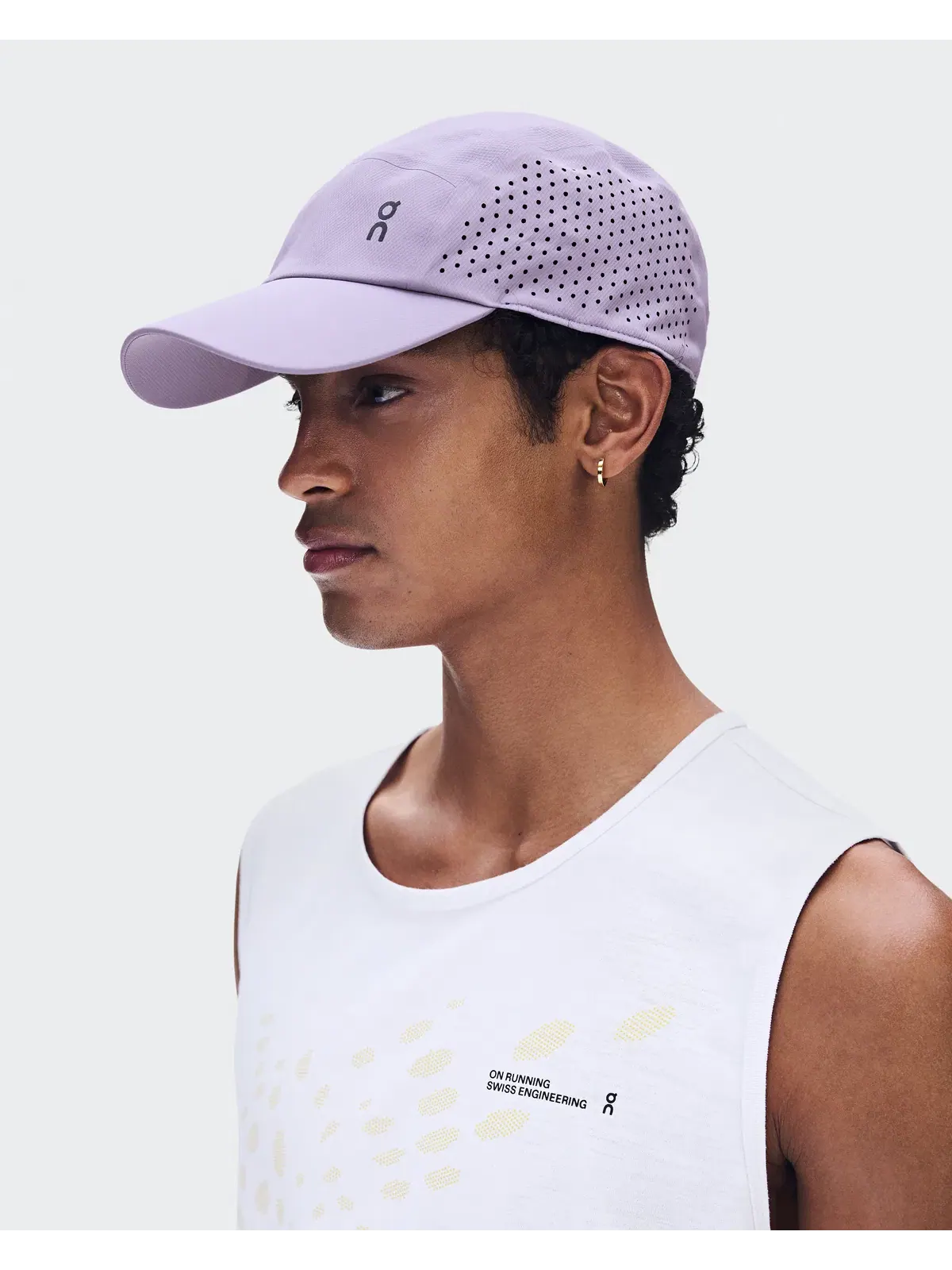Бейсболка для бега с перфорацией Lightweight Cap On — изображение 3 из 7, розовый