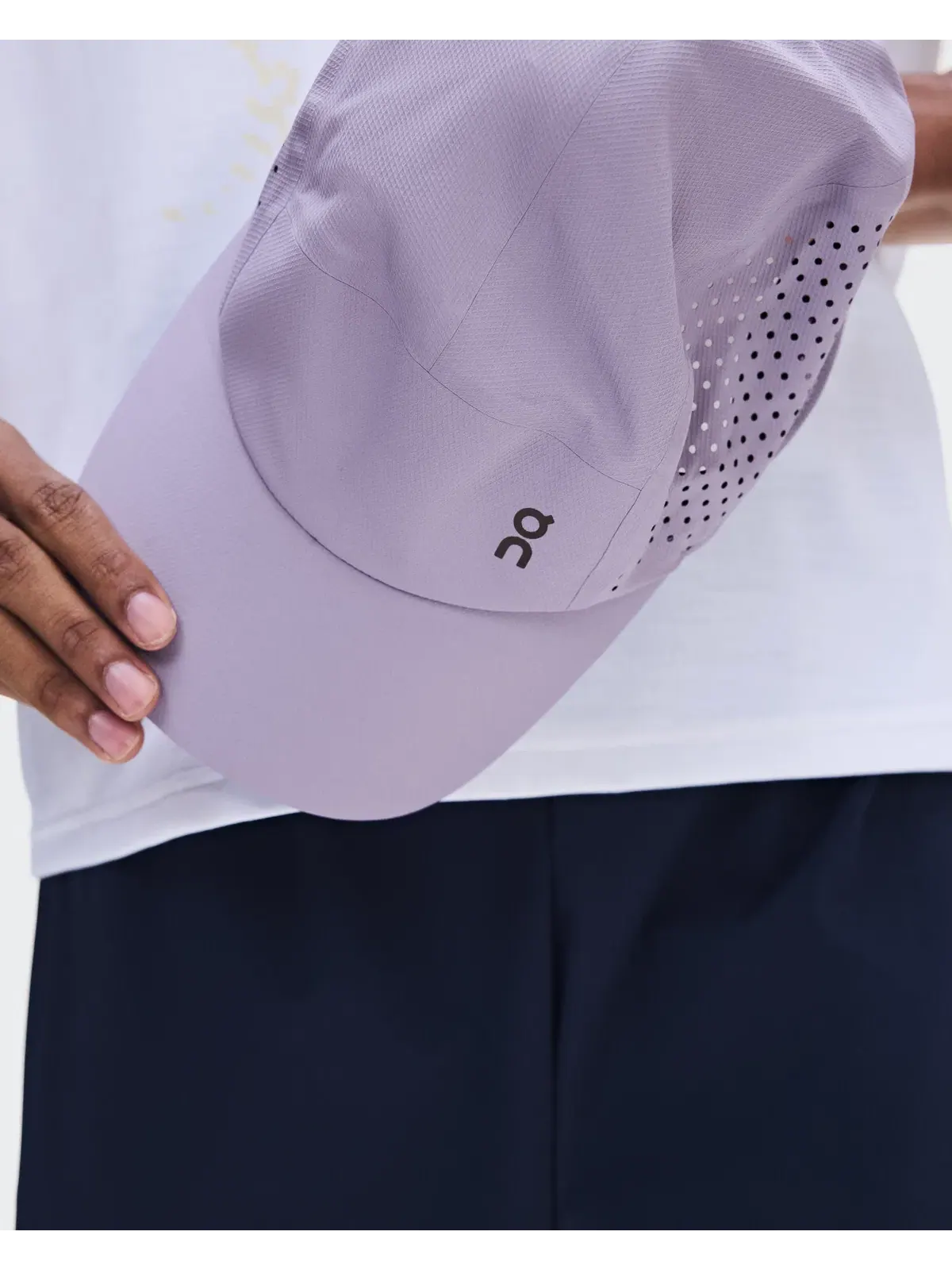 Бейсболка для бега с перфорацией Lightweight Cap On — изображение 6 из 7, розовый