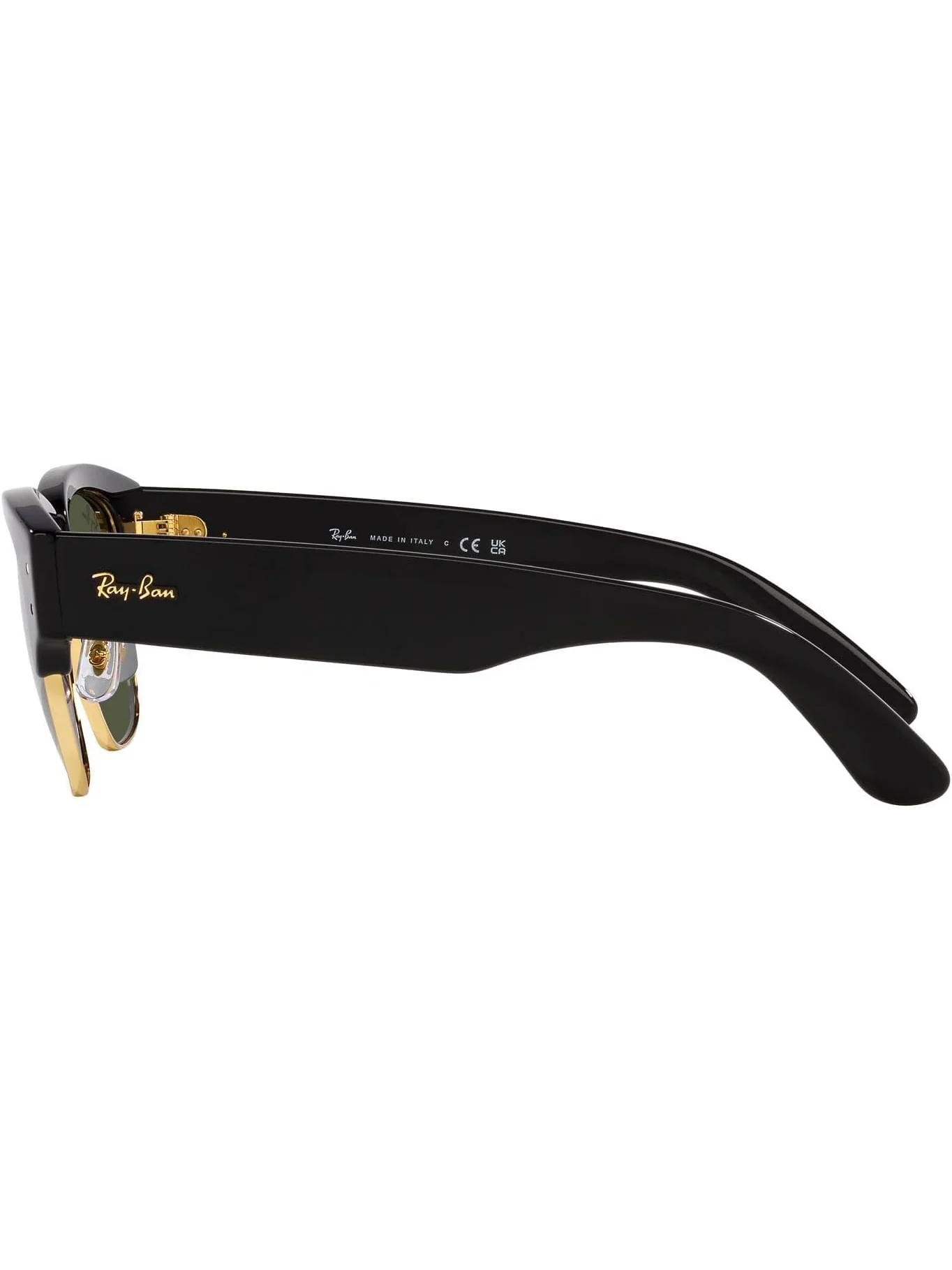 Солнцезащитные очки 53 mm 0RB0316S Mega Clubmaster Ray-Ban — изображение 2 из 4, черный/зеленый
