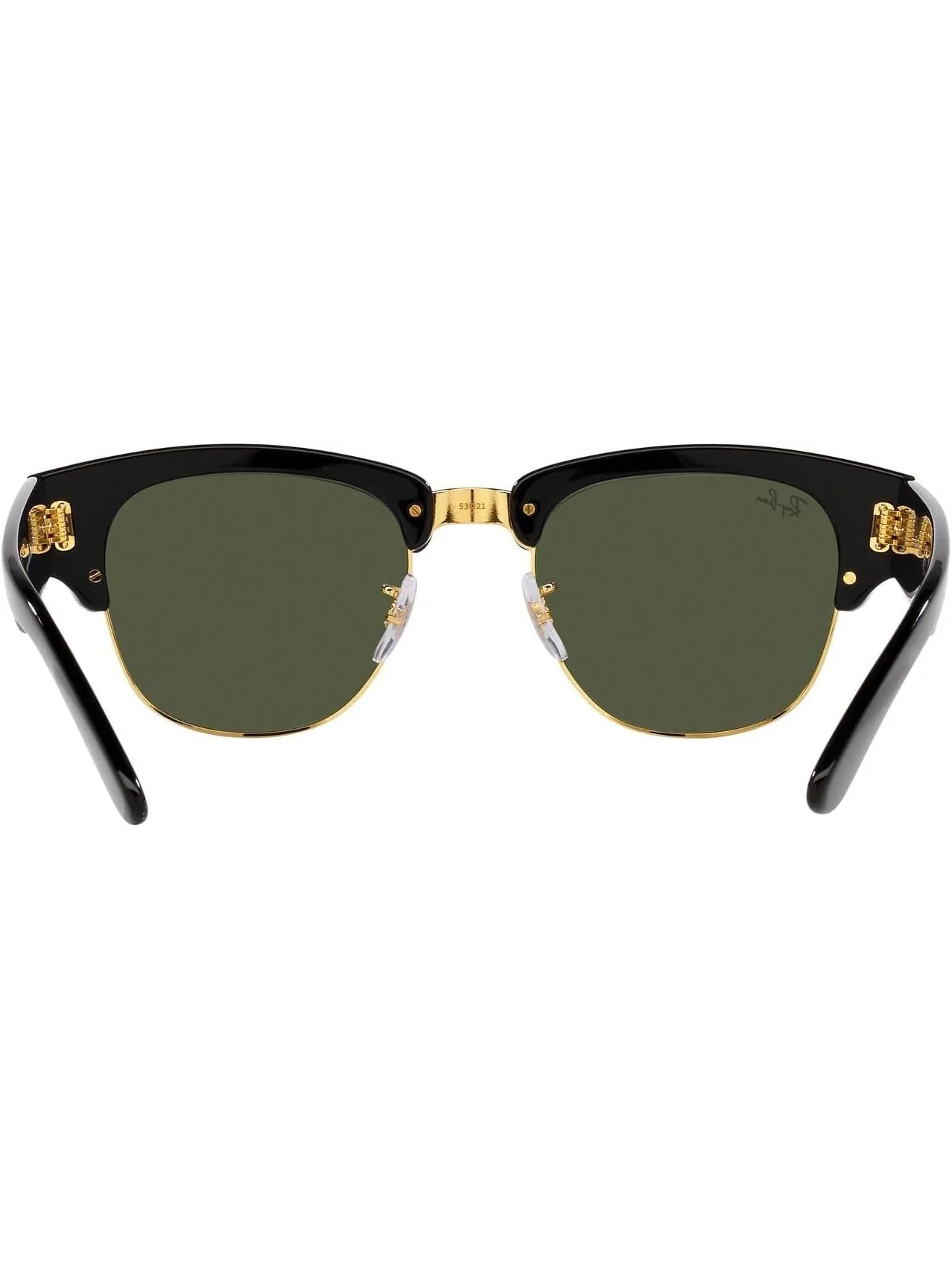 Солнцезащитные очки 53 mm 0RB0316S Mega Clubmaster Ray-Ban — изображение 3 из 4, черный/зеленый