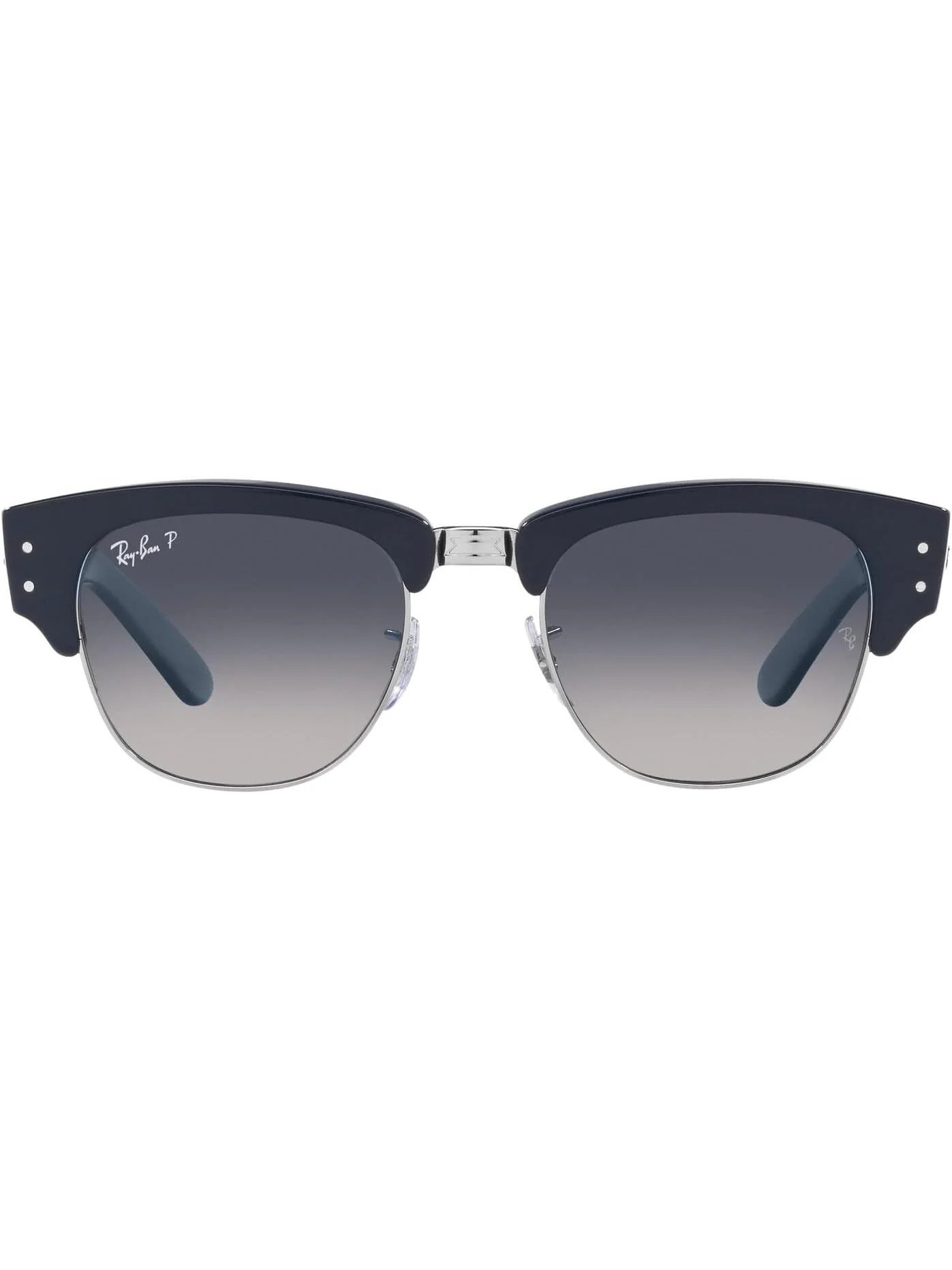 Солнцезащитные очки 0RB0316S Mega Clubmaster Ray-Ban — изображение 2 из 4, синий серебристый/синий