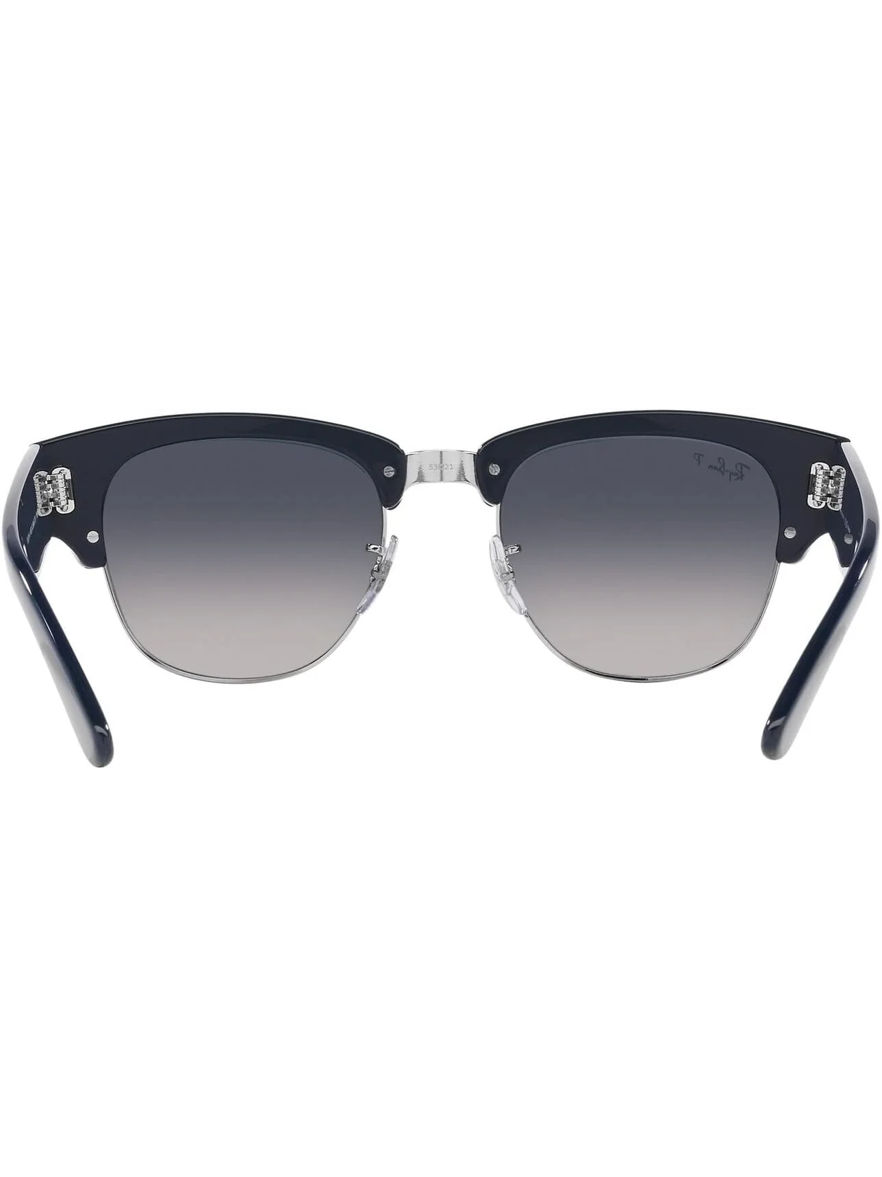 Солнцезащитные очки 0RB0316S Mega Clubmaster Ray-Ban — изображение 4 из 4, синий серебристый/синий