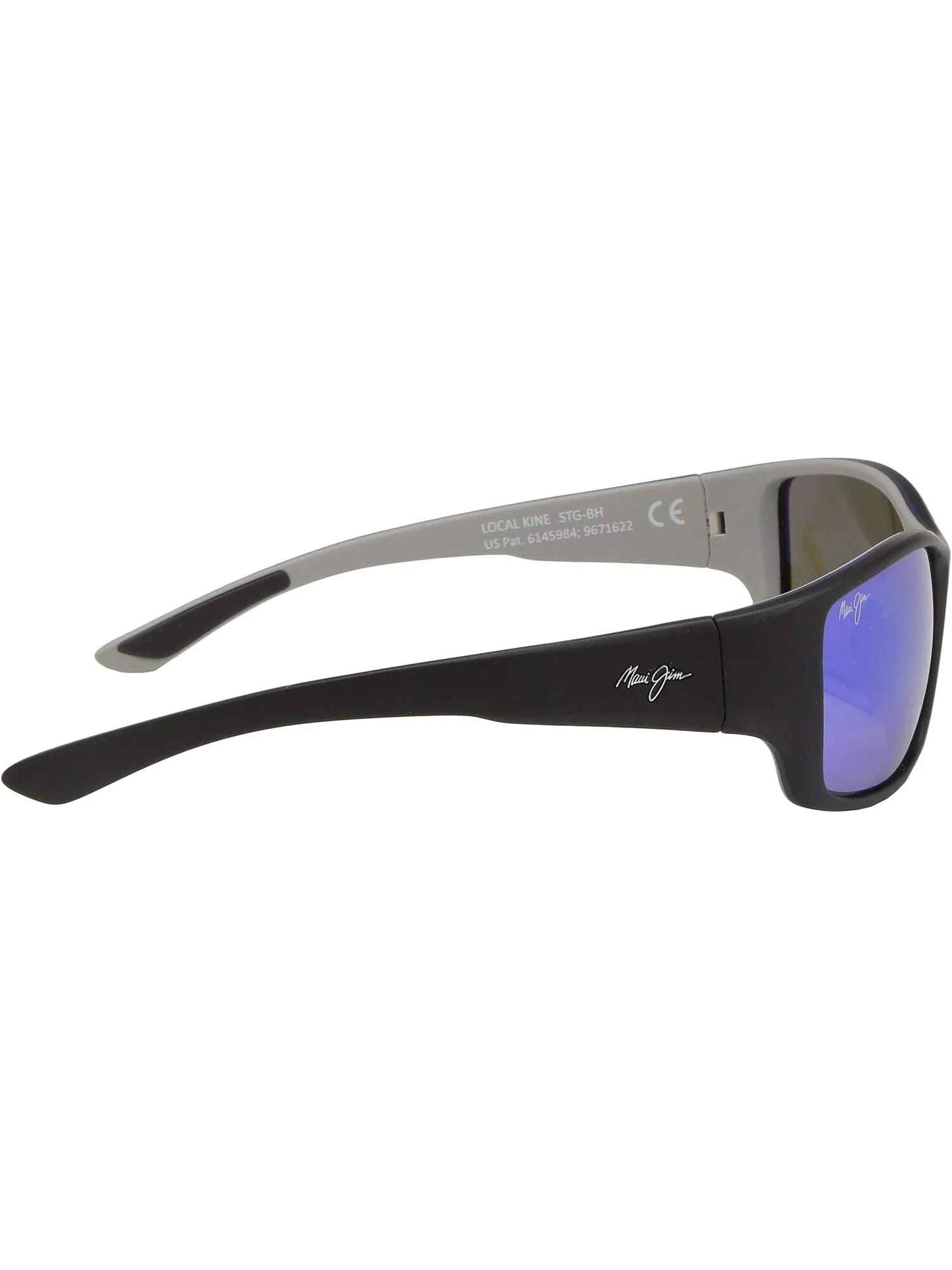 Солнцезащитные очки Local Kine Maui Jim — изображение 3 из 4, черный/синий/серый/синий
