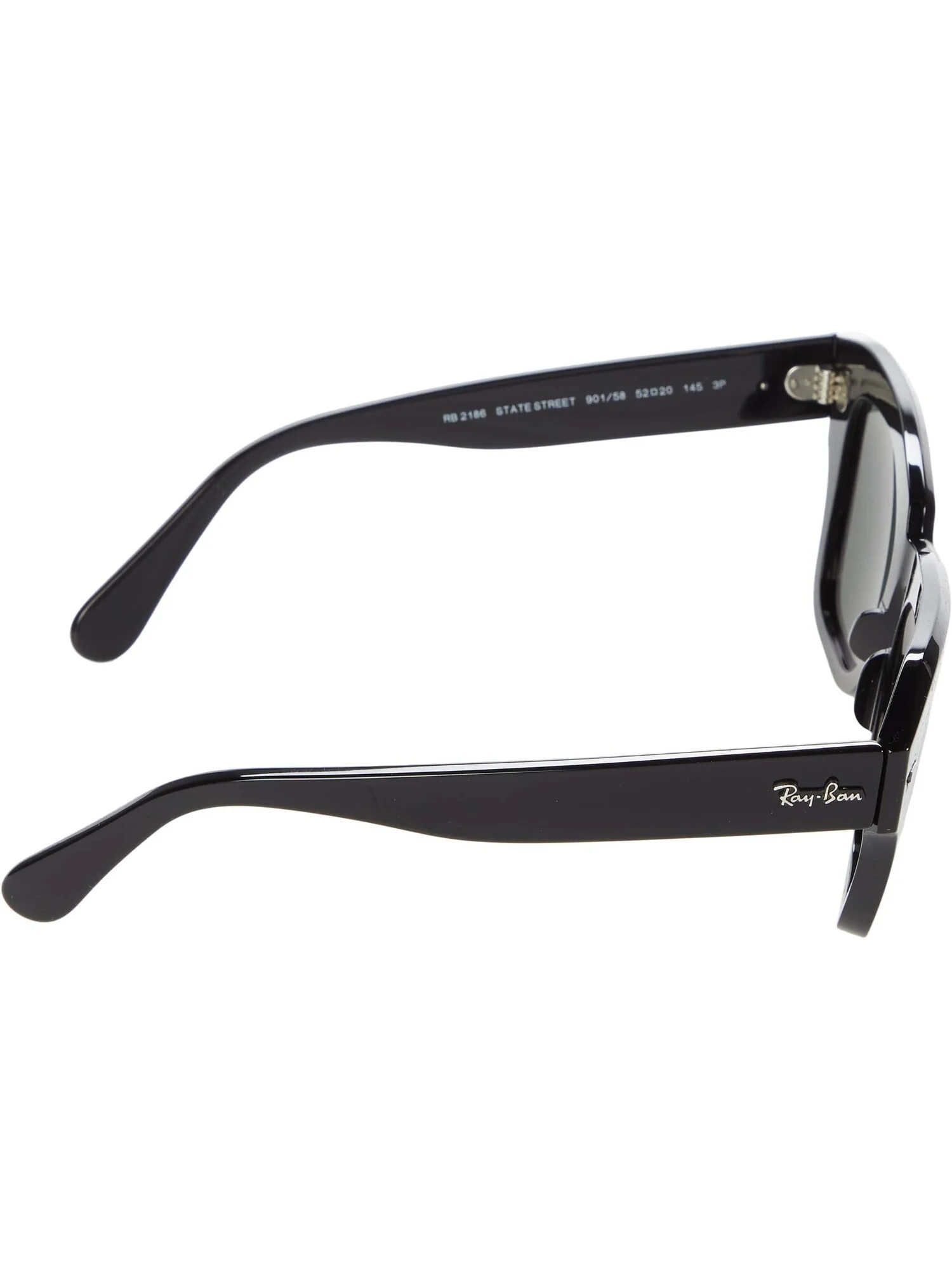 Солнцезащитные очки 0RB2186 State Street Ray-Ban — изображение 3 из 4, черный/зеленый