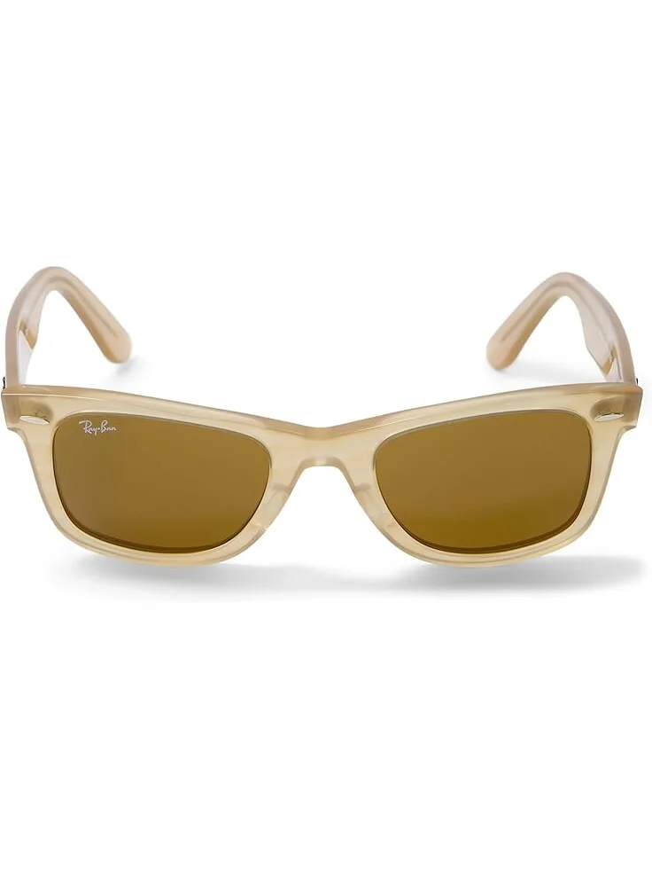 Солнцезащитные очки Ray-Ban 0RB2140 Original Wayfarer Photochromic — изображение 2 из 4, коричневый