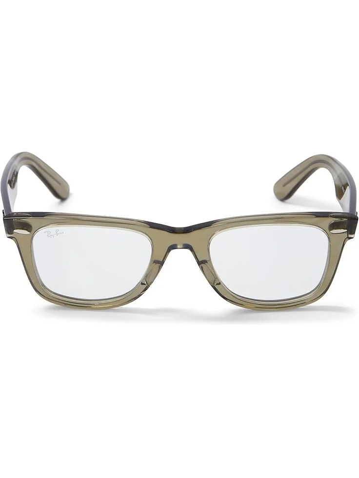 Солнцезащитные очки Ray-Ban 0RB2140 Original Wayfarer Photochromic — изображение 2 из 4, серый