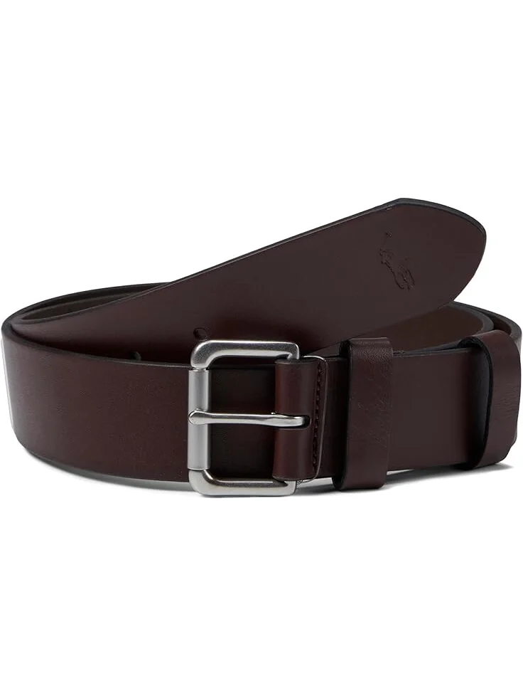 Ремень Polo Ralph Lauren Saddle Patch — изображение 1 из 1, коричневый