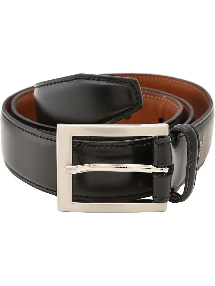 Ремень Johnston & Murphy Johnston & Murphy Dress Belt — изображение 1 из 5, черный
