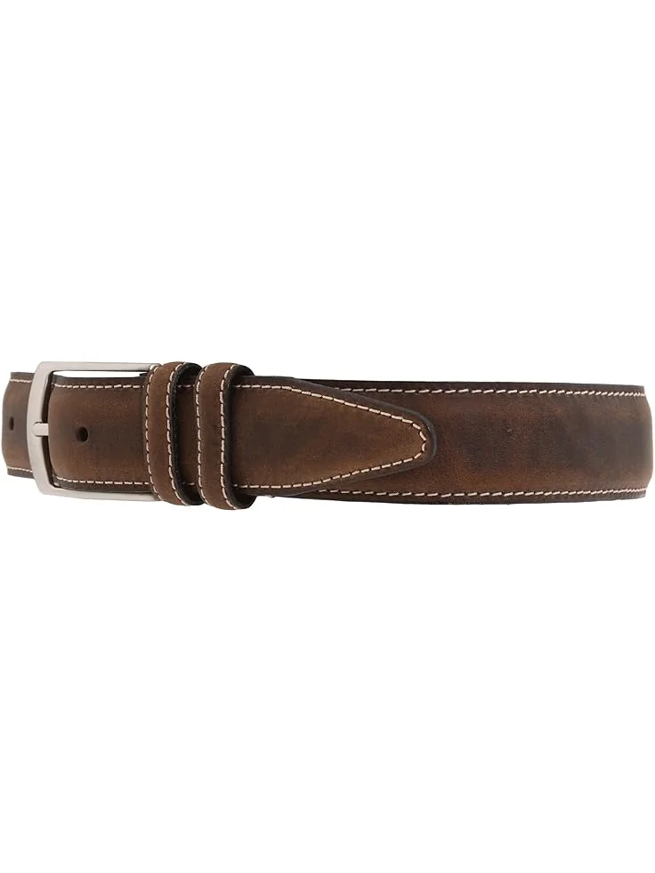 Ремень Johnston & Murphy New Distressed Topstitched — изображение 3 из 3, желто-коричневый