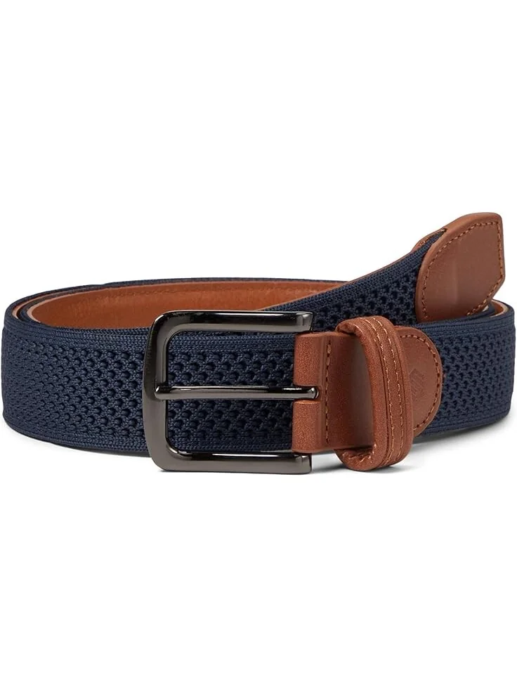 Ремень Johnston & Murphy Amherst Knit Belt — изображение 1 из 1, темно-синий
