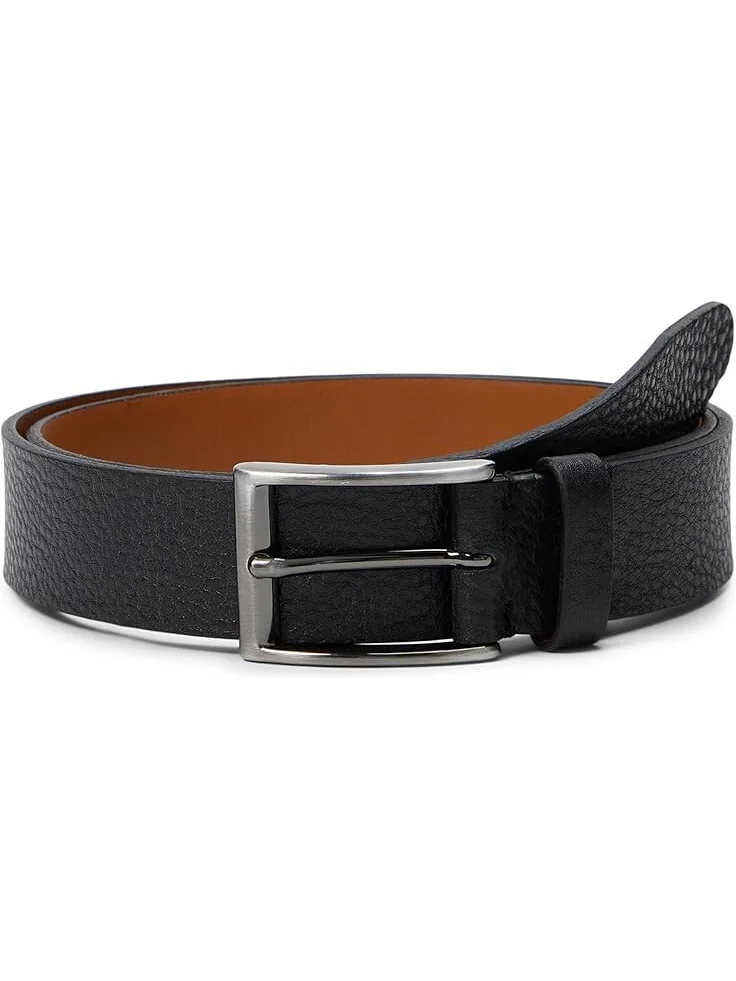 Ремень Johnston & Murphy Soft Pebble Belt — изображение 1 из 1, черный