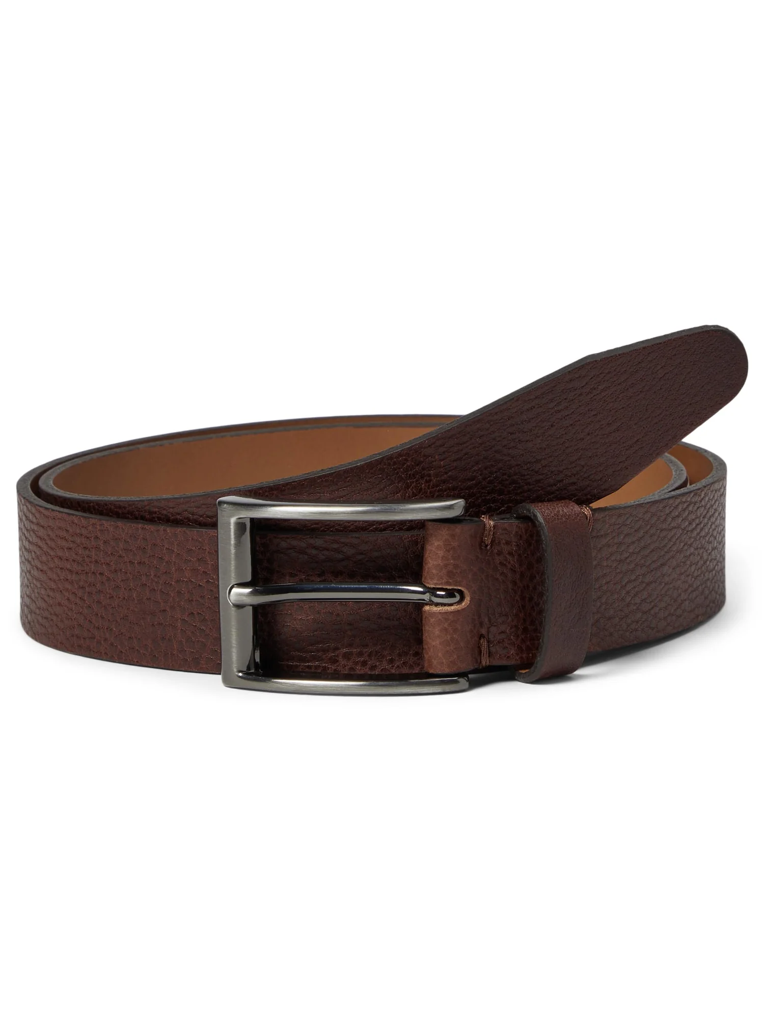 Ремень Johnston & Murphy Soft Pebble Belt — изображение 1 из 1, коричневый