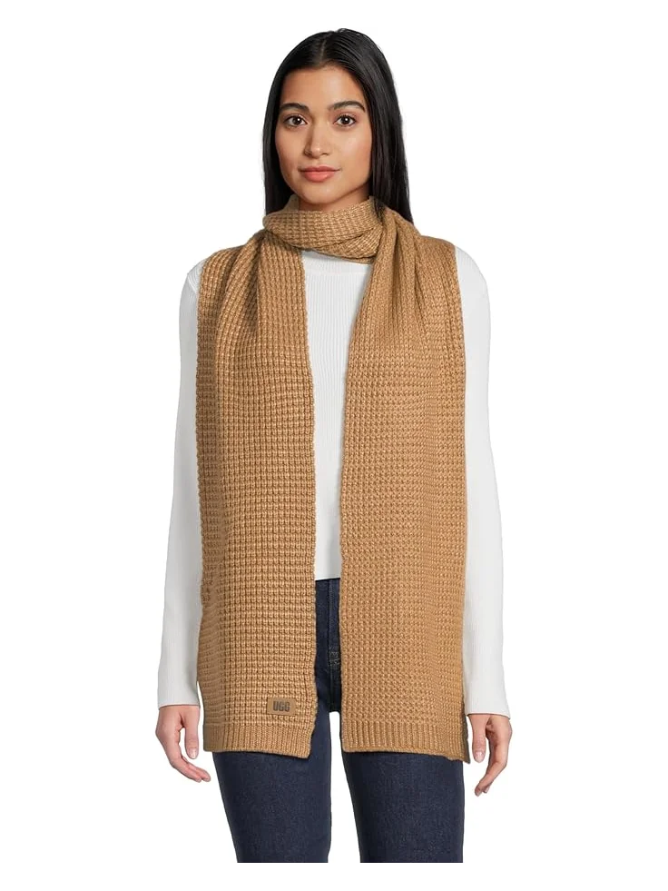 Шарф UGG Waffle Scarf — изображение 1 из 3, орех