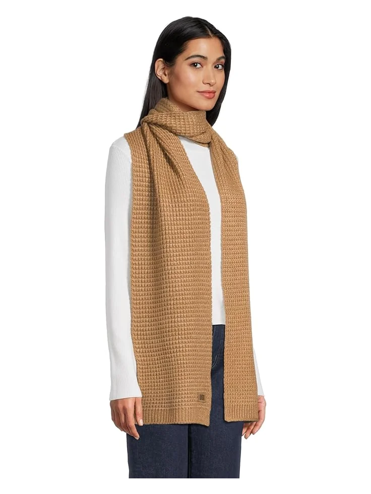 Шарф UGG Waffle Scarf — изображение 2 из 3, орех