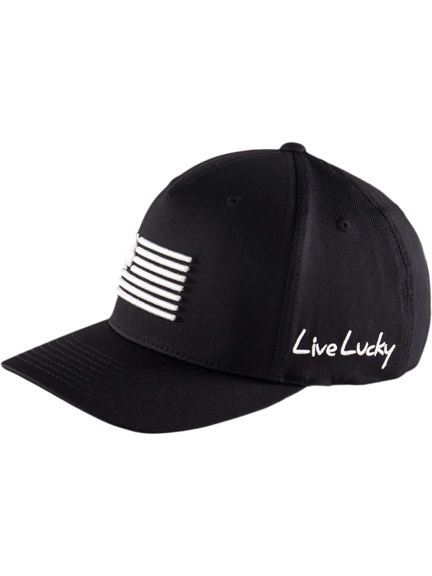 Бейсболка Black Clover Clover Nation 2 Adjustable Hat — изображение 2 из 3, белый/белый/черный