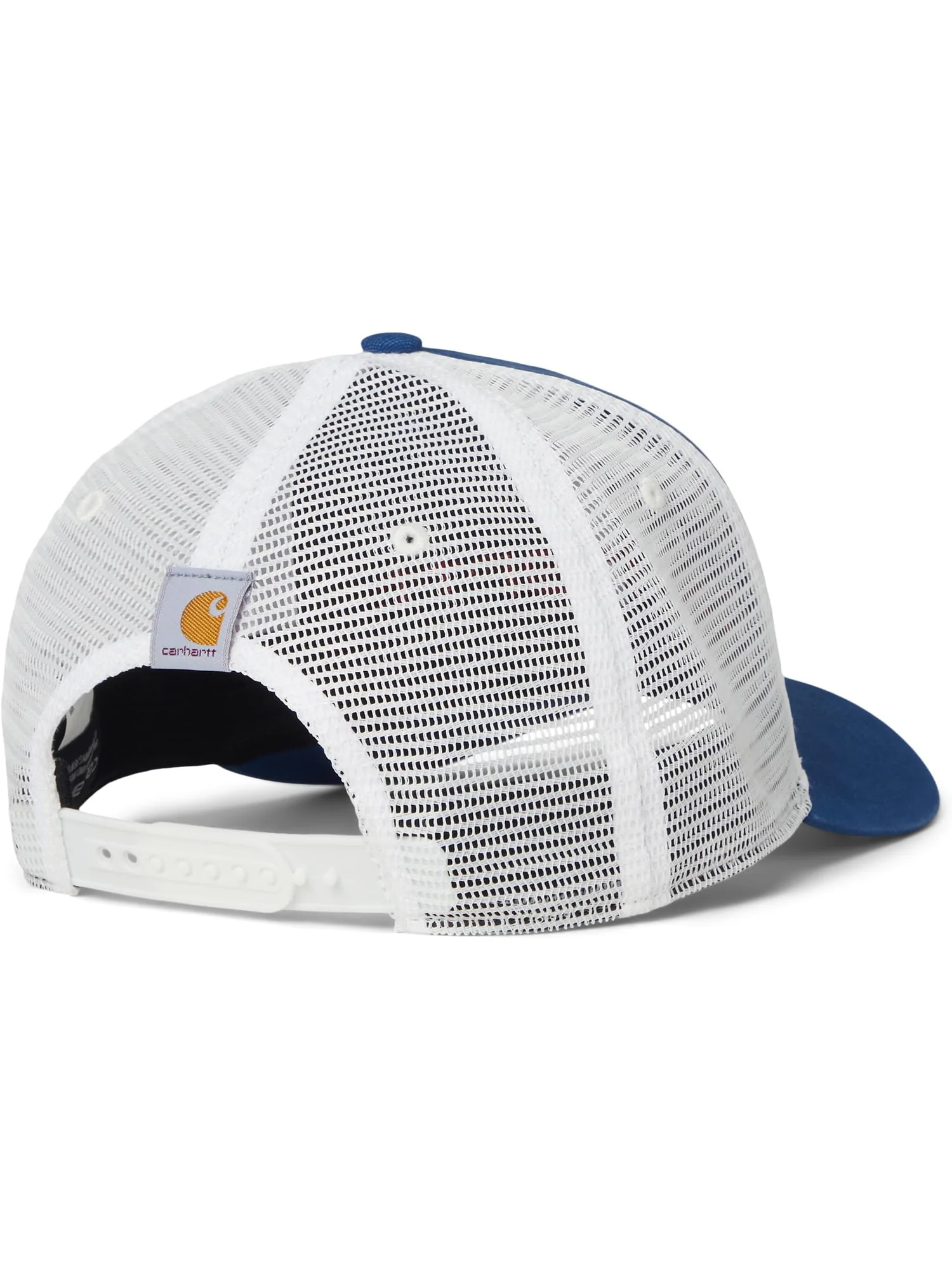 Бейсболка Carhartt Canvas Mesh-Back Logo Graphic Cap — изображение 2 из 2, синий