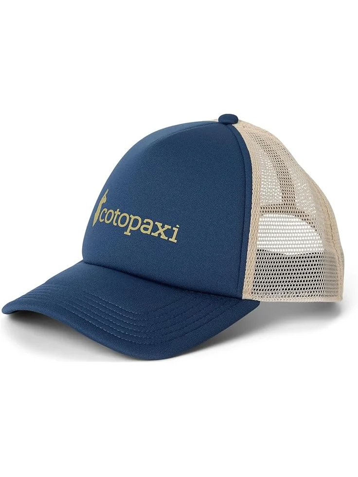Унисекс кепка Cotopaxi Vintage Trucker — синий