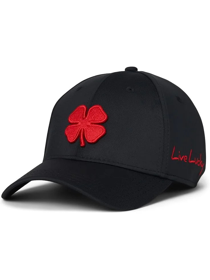 Унисекс черная кепка Clover Premium Clover 24 Black Clover