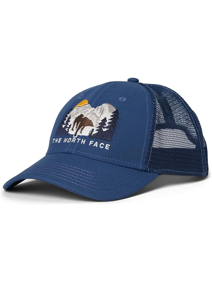 Унисекс кепка The North Face Embroidered Mudder Trucker — изображение 1 из 2, синий