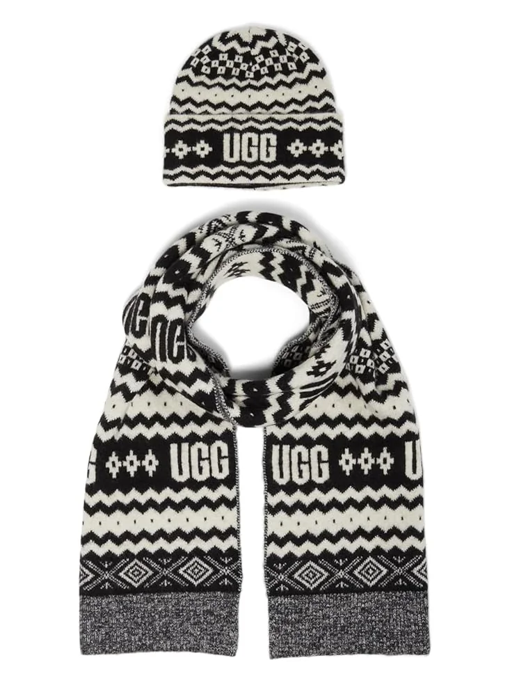 Женская шапка UGG Isle Set