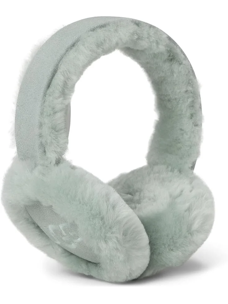 Женская шапка UGG Sheepskin Embroidery Earmuff — изображение 2 из 2, серый