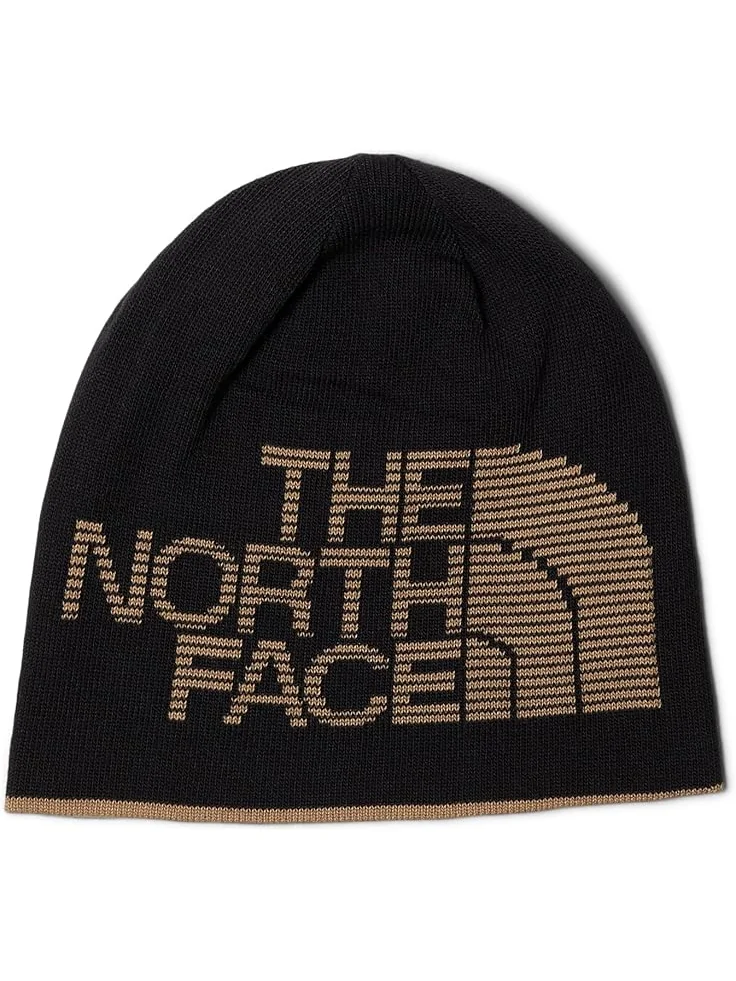 Унисекс шапка The North Face Reversible Highline — изображение 2 из 2, коричневый/черный