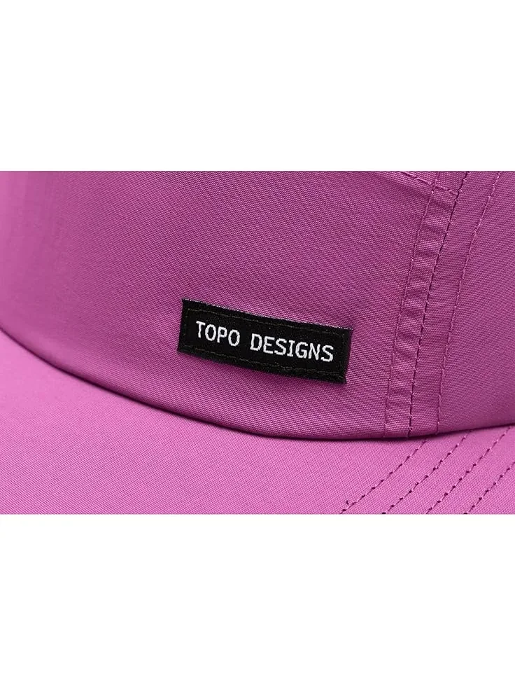 Нейлоновая походная шапка унисекс Topo Designs, Damson — изображение 3 из 3, сливовый