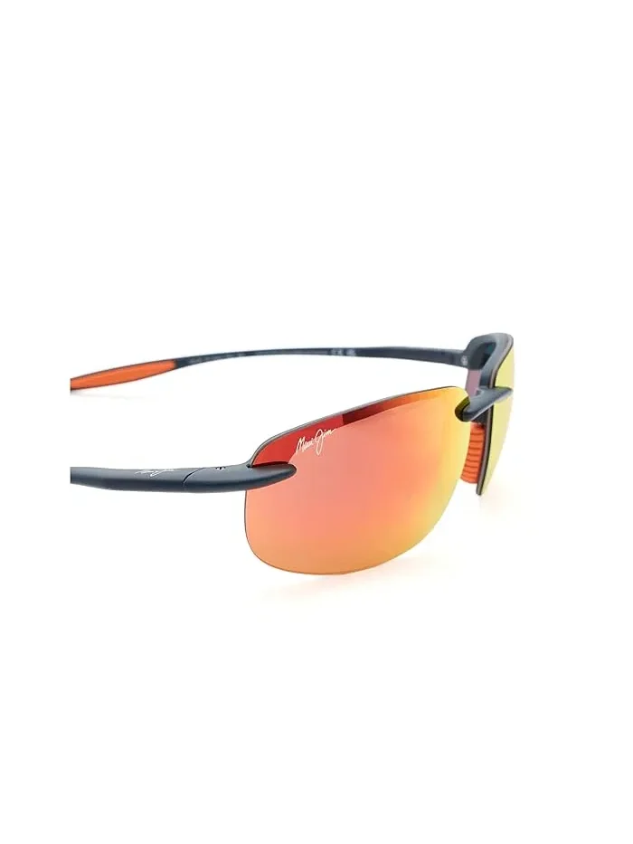 Солнцезащитные очки Hookipa Ultra Maui Jim — изображение 4 из 4, темный синий оранжевый