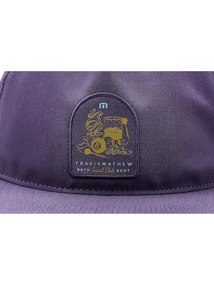 Кепка Social Hour Hat TravisMathew — изображение 3 из 3, фиолетовый