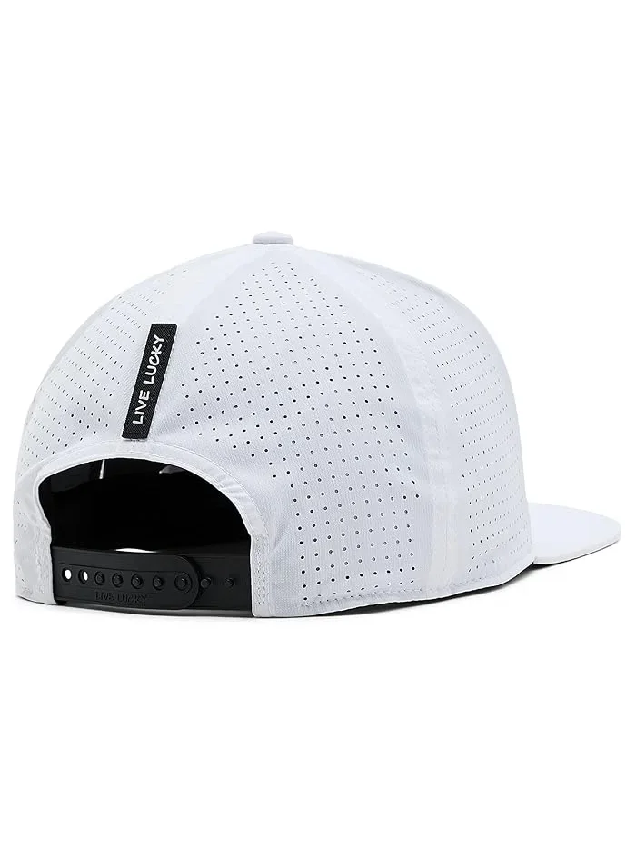 Кепка Black Clover Cyprus 1 Snapback Adjustable Hat — изображение 2 из 3, белый/серебристый