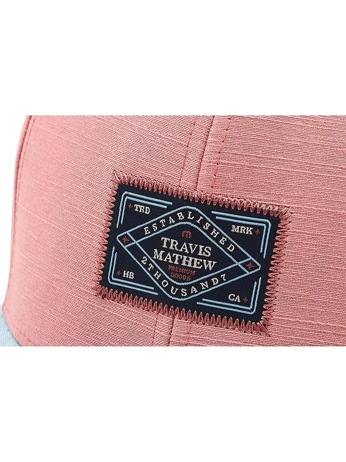 Кепка с брендовой нашивкой Do'S And Don'Ts TravisMathew — изображение 3 из 3, кирпичная пыль
