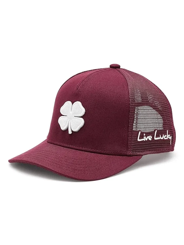 Кепка регулируемая Hardy 5 Black Clover, Burgandy Hat/Burgandy Mesh
