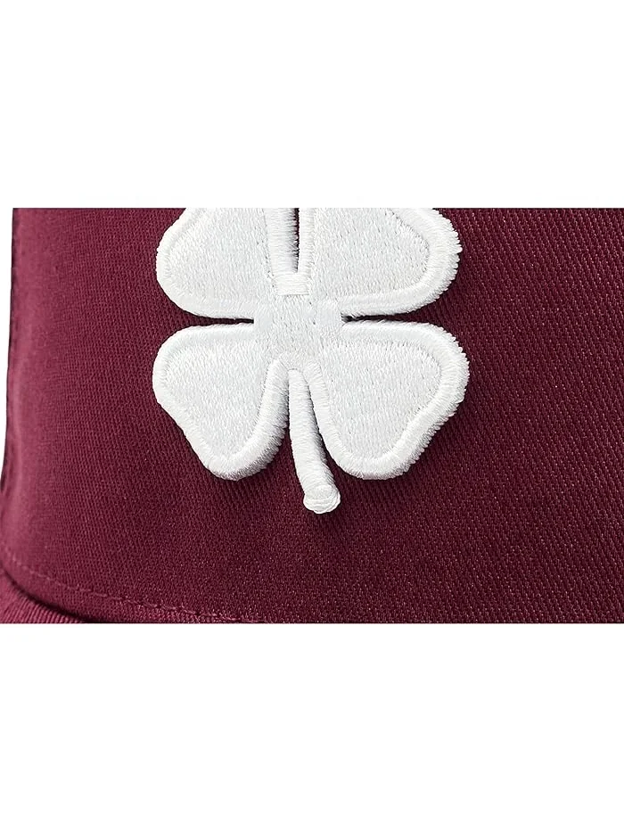 Кепка регулируемая Hardy 5 Black Clover, Burgandy Hat/Burgandy Mesh — изображение 3 из 3, бордовый