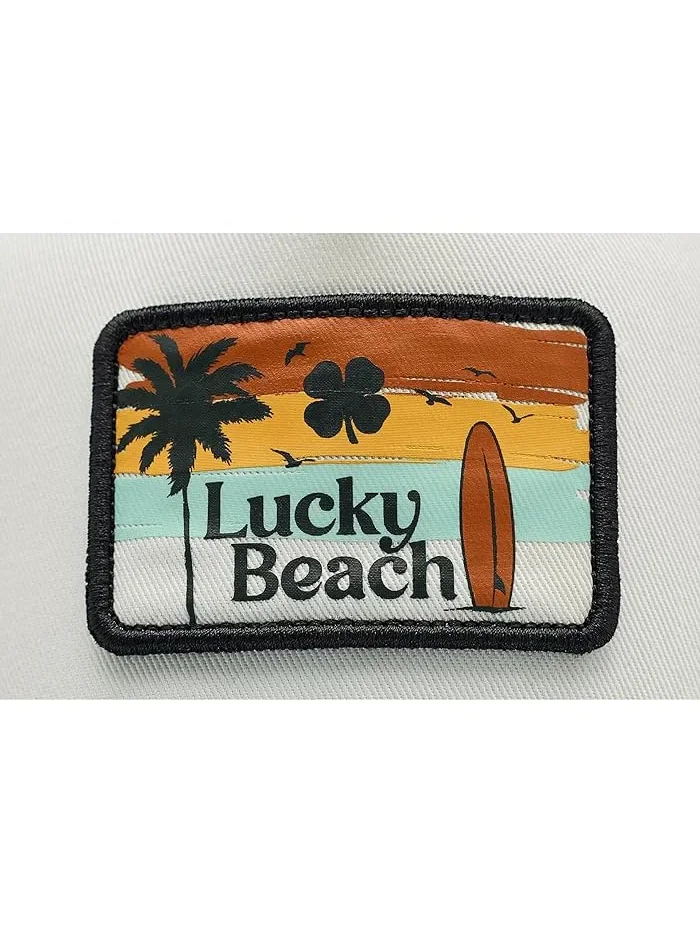 Кепка Black Clover Lucky Beach Adjustable Hat — изображение 3 из 3, белый/голубой