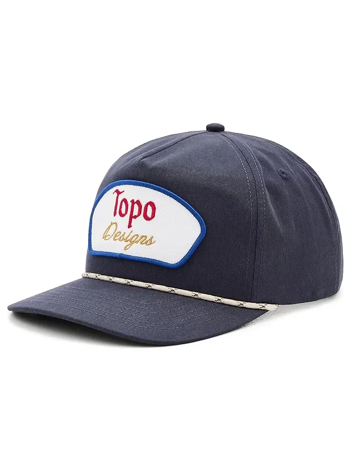 Кепка Twill Rope Cap Topo Designs — изображение 1 из 3, синий