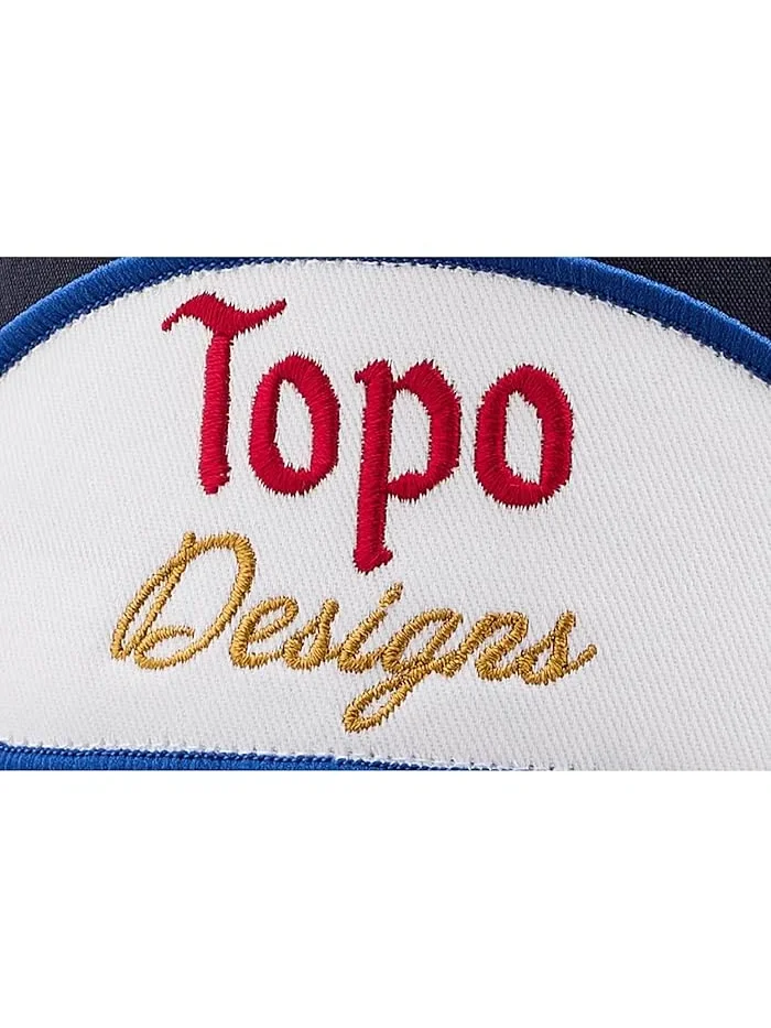 Кепка Twill Rope Cap Topo Designs — изображение 3 из 3, синий