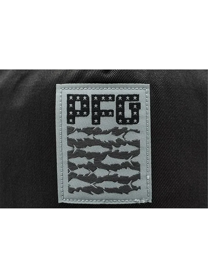 Кепка PFG Creel Snap Back Columbia, Shark/Americana — изображение 3 из 3, серый