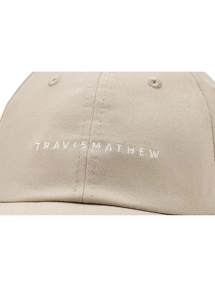 Кепка The Dad Hat хлопок TravisMathew — изображение 3 из 3, фиолетовый