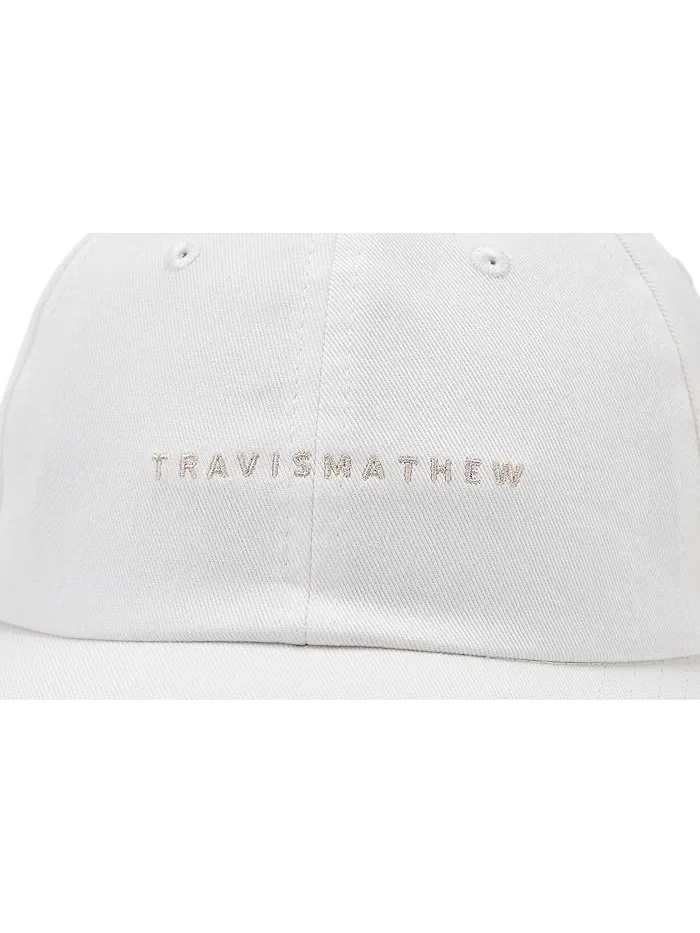 Кепка The Dad Hat TravisMathew — изображение 3 из 3, белый