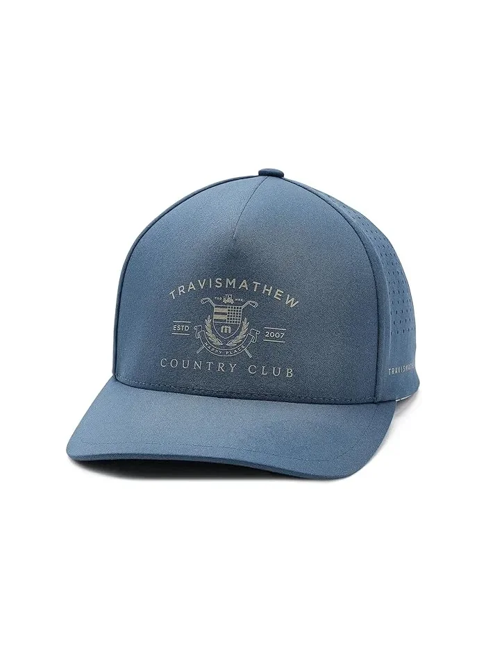 Бейсболка Tech Hat TravisMathew — изображение 1 из 3, синий