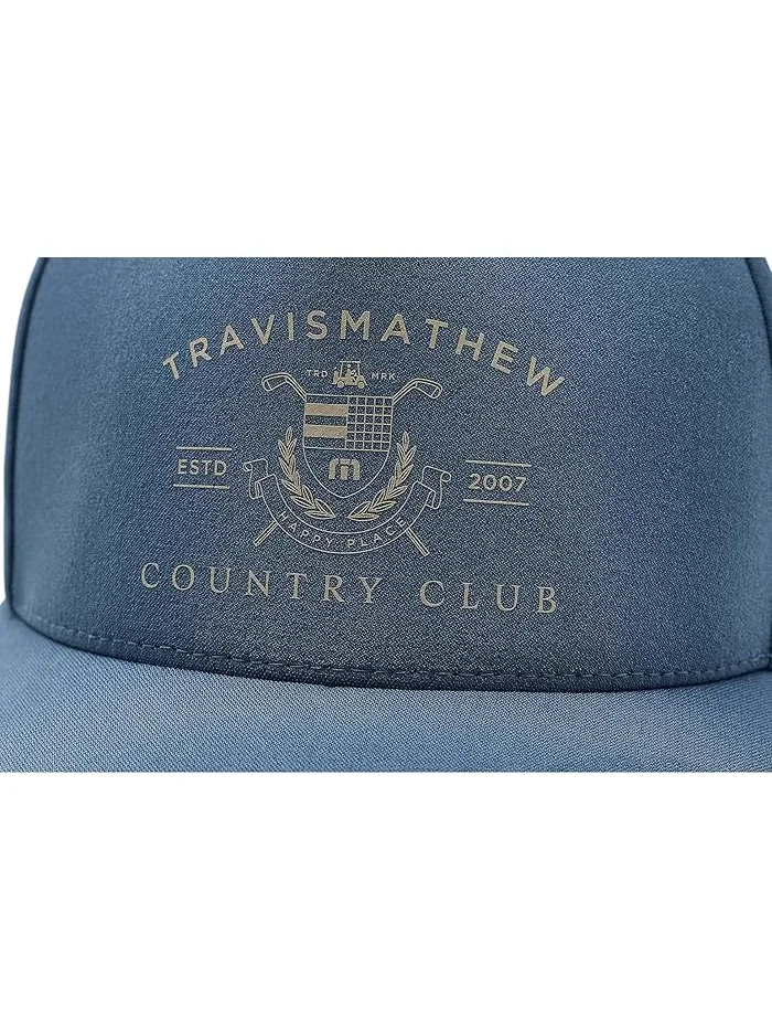 Бейсболка Tech Hat TravisMathew — изображение 3 из 3, синий