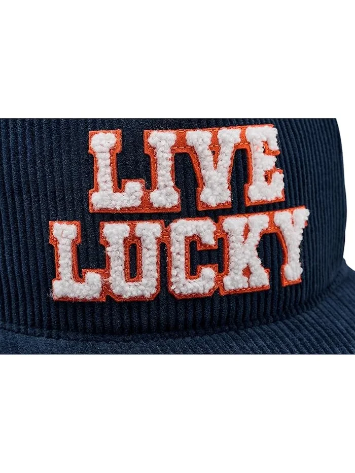 Кепка вельветовая Shaggy Adjustable Hat Black Clover — изображение 3 из 3, темно-синий