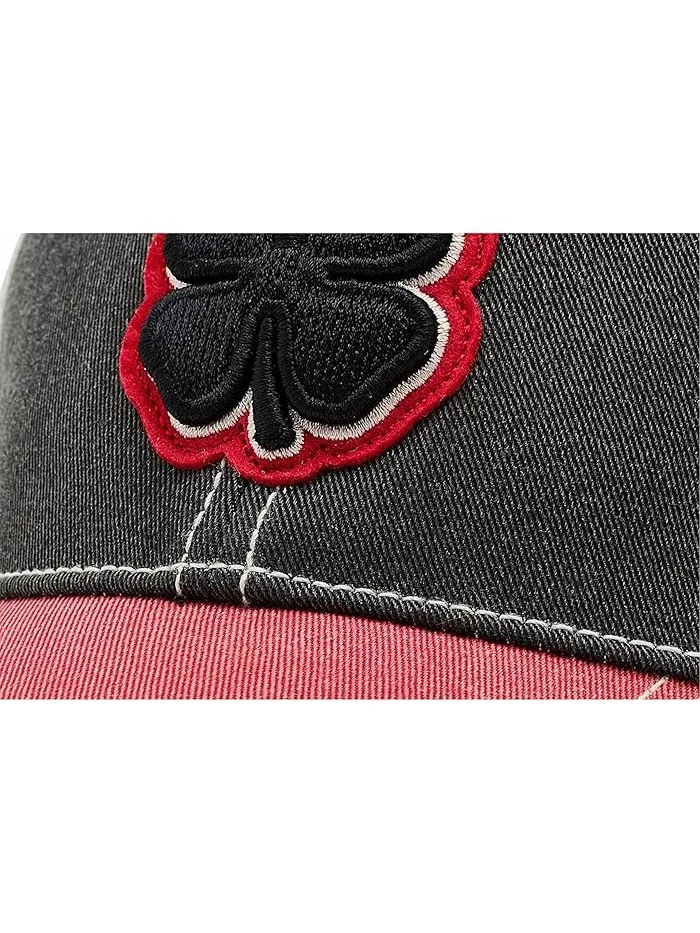 Кепка Black Clover Two Tone Vintage 4 — изображение 3 из 3, черный/красный/черный