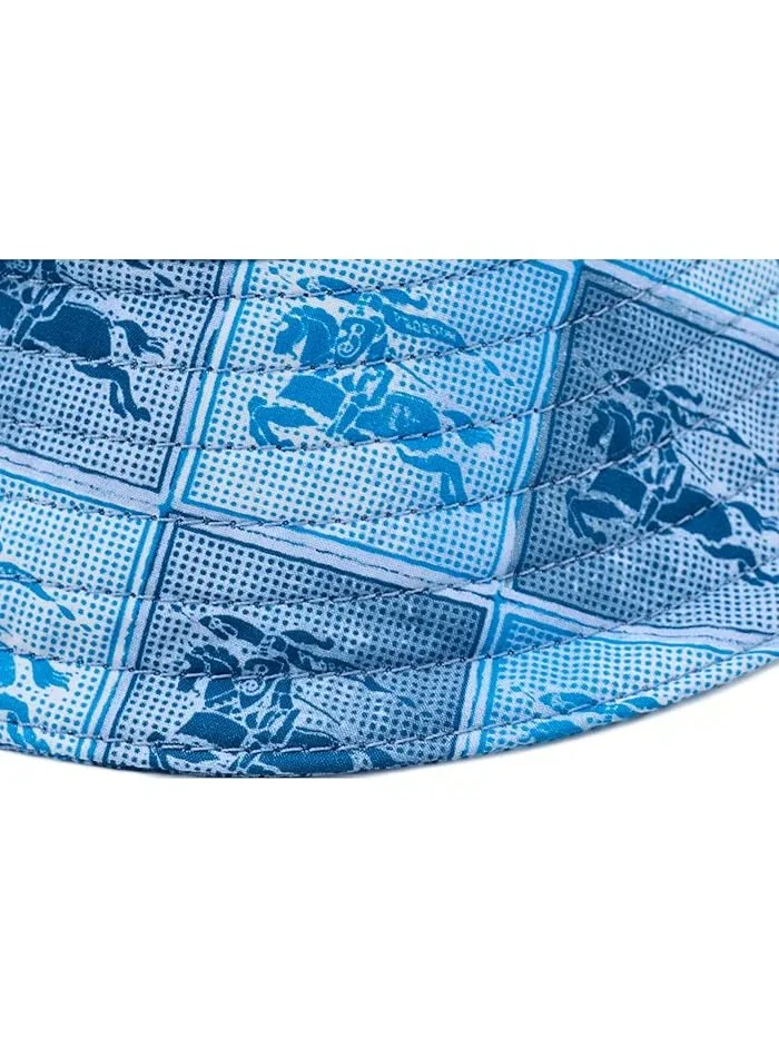 Кепка EKD Bucket Hat Burberry Kids — изображение 3 из 3, голубой