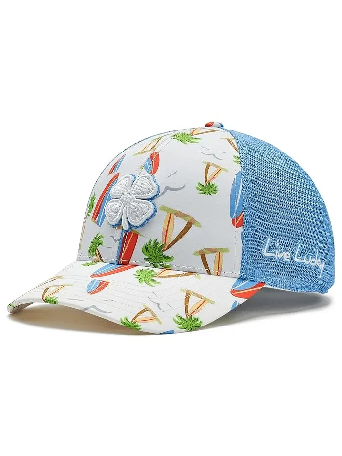 Кепка с 3D клевером Island Luck 36 Adjustable Hat Black Clover