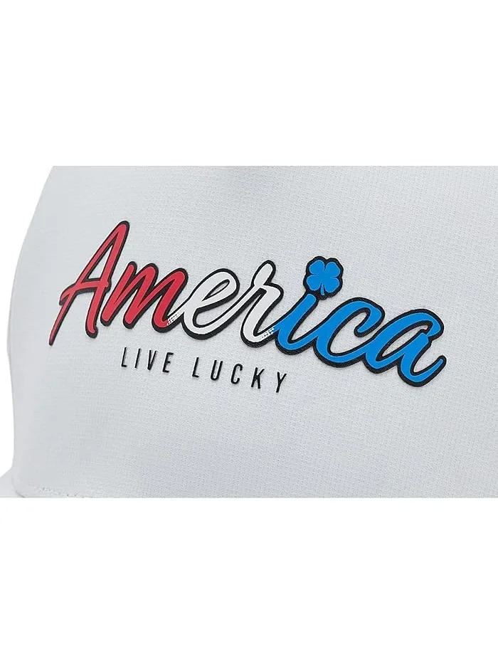 Кепка регулируемая America Gradient Black Clover — изображение 3 из 3, красный/белый/синий