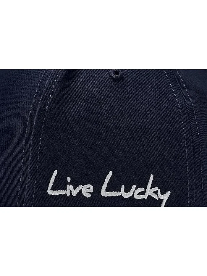 Кепка с 3D вышивкой Timeless 5 Adjustable Hat Black Clover — изображение 3 из 3, темно-синий/белый