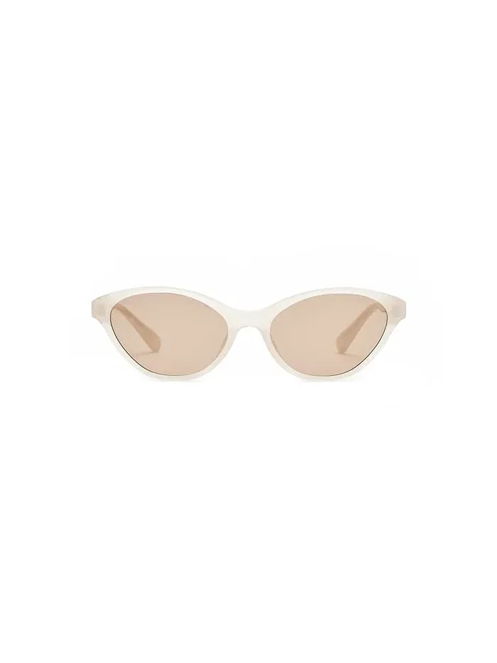 Очки солнцезащитные cat-eye Talk Nice QUAY AUSTRALIA — изображение 2 из 3, коричневый