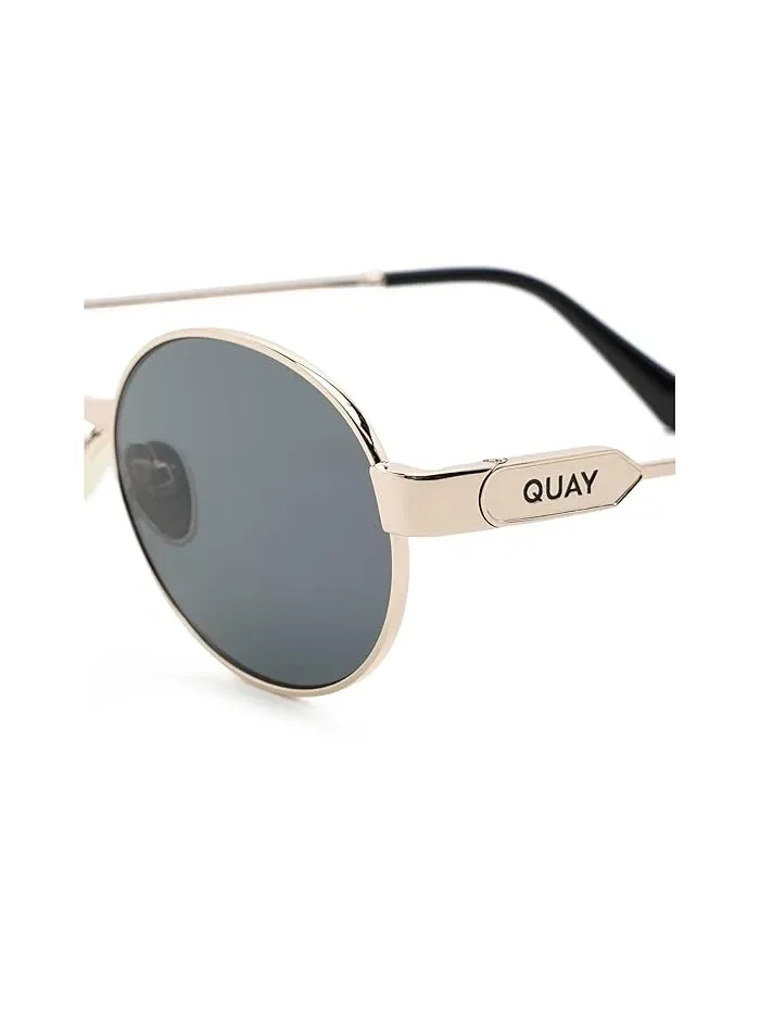 Солнцезащитные очки Anyways QUAY AUSTRALIA — изображение 3 из 3, золотистый/черный