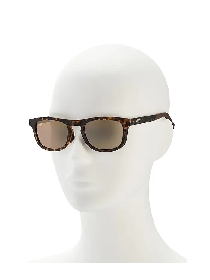 Очки солнцезащитные квадратные Aliali Maui Jim — изображение 2 из 4, бронза